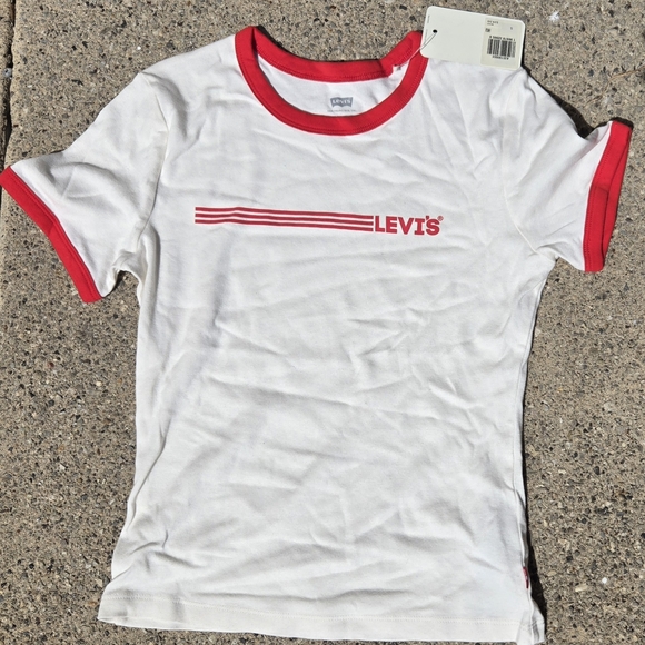 Levi's Retro Ringer T Size Small - Picture 1 of 2
